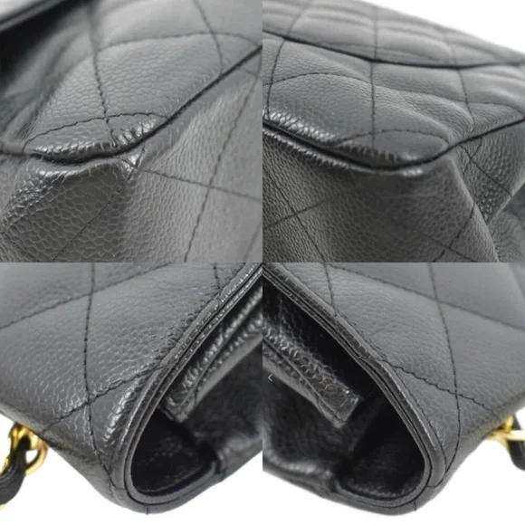 💎✨ JUMBO ✨💎 CAVIAR CHANEL FLAP QUILTED - Picture 3 of 12